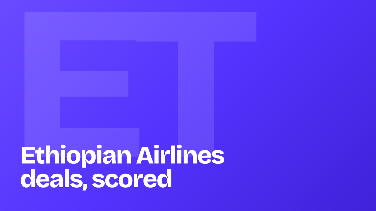 Ethiopian Airlines Sales & Deals [ Free Alerts ] Oct 2026